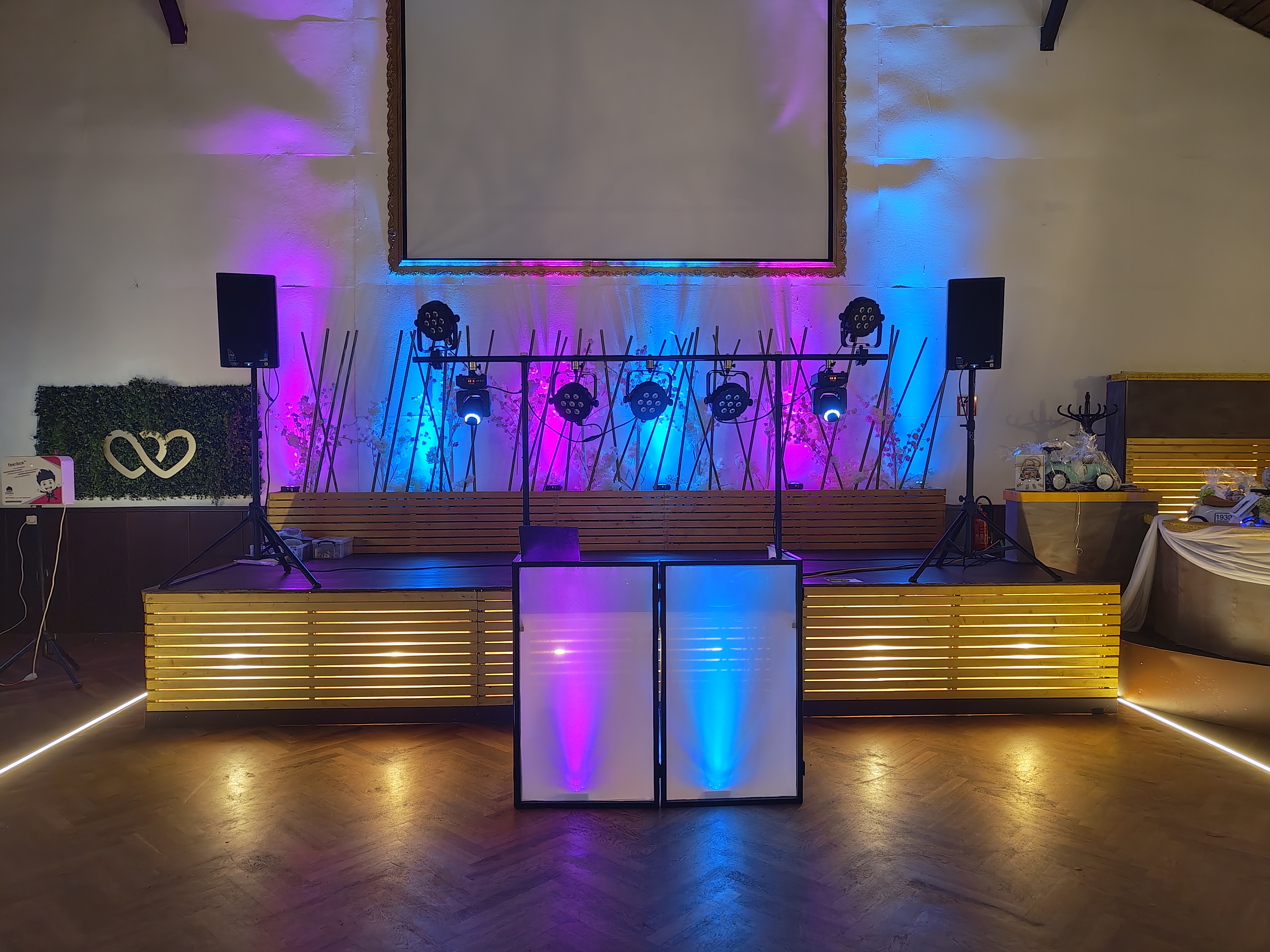 Elegantes Licht-Setup